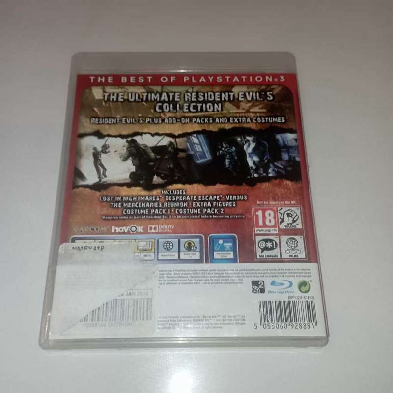 Resident Evil 5: Gold Edition [PS3]  **CIB**